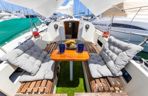 Puerto Calero Boat Rental | Oceanfront Escape: Seaside Stay on a Sail Yacht