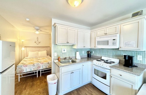 Atlantic Beach Apartment | Beachfront Haven with Pool and Kitchen Amenities