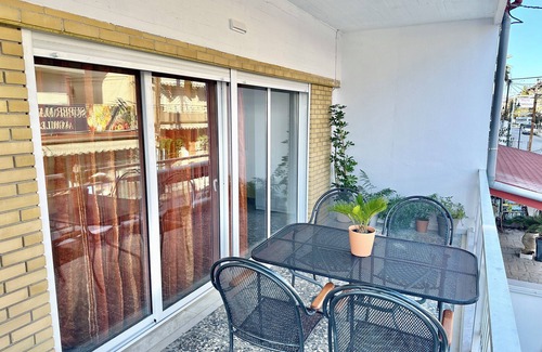 Olymbiaki Akti Apartment | Family-Friendly Neos Apartment Steps from the Sea