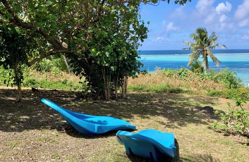 Huahine House | Beachfront Bungalow with Private Lagoon and Pool Access
