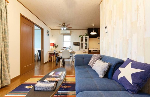 Koshigoe Apartment | Seaside House Enoshima: Family-Friendly Stay with Free Parking