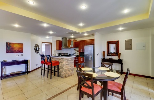 Playa Langosta Apartment | Seaside Ocean-View Escape with Shared Pool, WiFi & W/D - Easy Beach Access