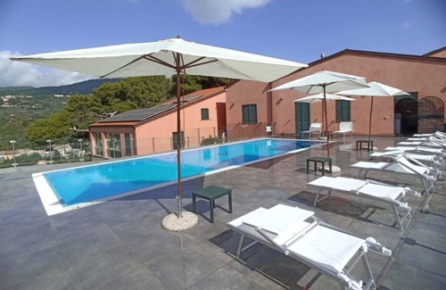 Patti Apartment | Seaside Residence with Aeolian Islands View – Pool, Gym & WiFi – Apt PANAREA