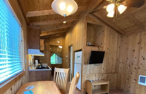 Seaside Cabin | Beachfront Bliss at Seaside RV Resort with Ocean Views