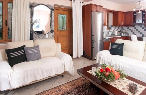 Lefktron Villa | Oceanfront Oasis - Stylish Seaview Home with Breakfast