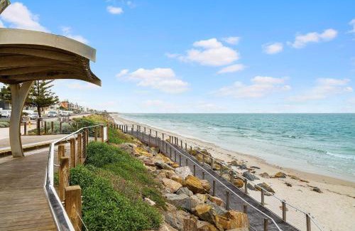 Henley Beach South Apartment | Coastal Chic Escape at Seaside Smart Home - 4 Star Stay