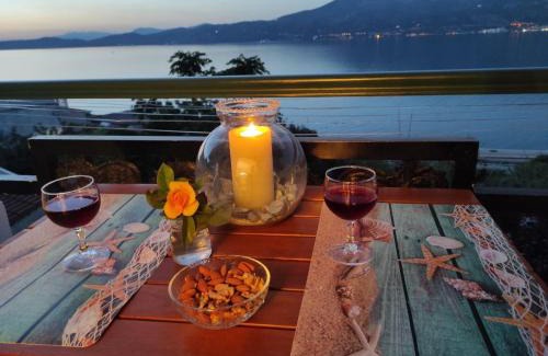 Korithion Apartment | Pet-Friendly Seaside Sunset with Oceanfront Views