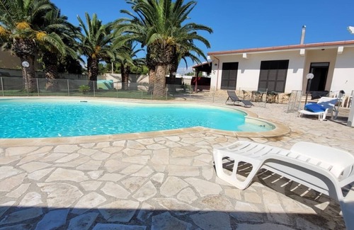 Porto Cesareo House | Oceanfront Villa with Pool and Garden - Guest Rated 9.8/10