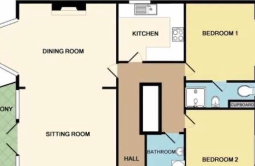 Cowes Apartment | Seaview apartment, 2bed uninterrupted Solent views