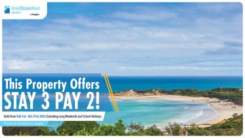 Apollo Bay House | Pet-Friendly Seaview Apollo Escape with Family Amenities