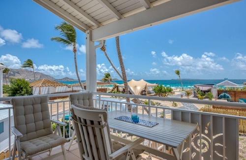 Orient Bay Condo | Beachfront Seaview Duplex with Pool and Spa Amenities