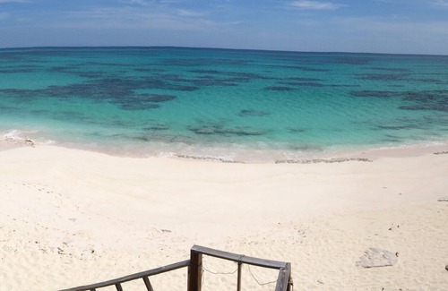 North Palmetto Point House | Seaview Villa: Beachfront Home with Ocean View & Pool