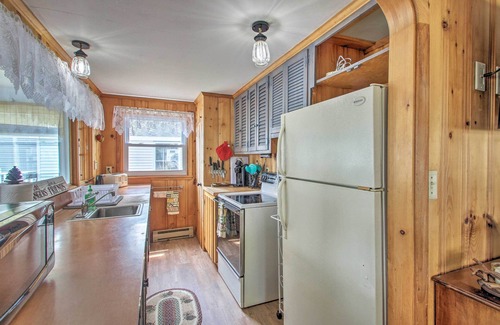 Sebago Cottage | Unforgettable Sebago Lake Cottage with Beach Access & Spa