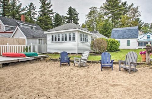 Sebago House | Inviting Sebago Lake Cottage with Beach Access & Patio!