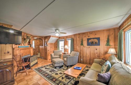Sebago House | Inviting Sebago Lake Cottage with Beach Access & Patio!