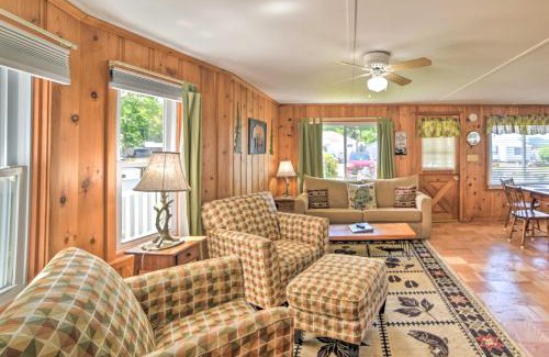 Sebago House | Inviting Sebago Lake Cottage with Beach Access & Patio!