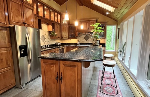 Windham House | Explore Sebago Pine Lodge with Unique Bonus Yurt Stay