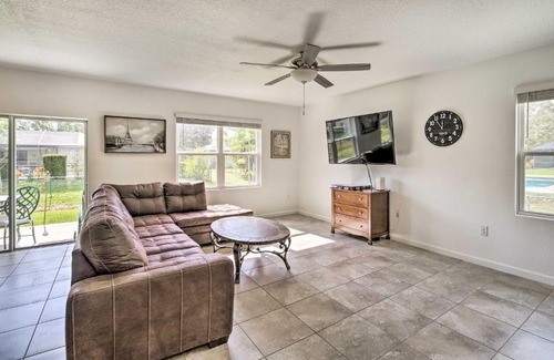 Sebastian Highlands House | Pet-Friendly Sebastian Retreat Near the Beach with Patio