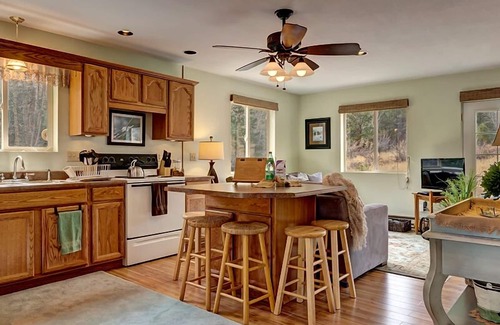 Buena Vista Cabin | Idyllic Retreat with 14er Views & Private Hot Tub