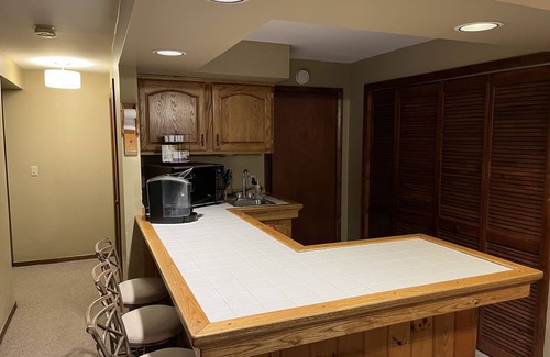 Rodman Apartment | Relaxing Retreat with Hot Tub and Game Room Overlooking Ponds
