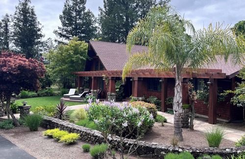 Sonoma House | Exquisite Arts and Crafts Family Estate with Private Pool