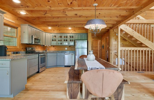 Lackawaxen Cabin | Serene Cabin with Hot Tub, Natural Swim Hole & Trails