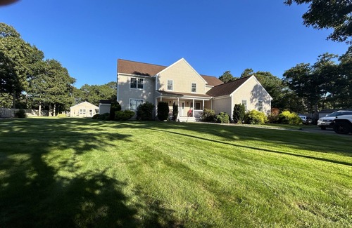 East Falmouth House | Secluded Cape Cod Retreat with Ocean View & Private Pool