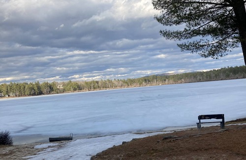 Brownfield Cabin | Secluded Country Cabin with Beach Access on Private Lake