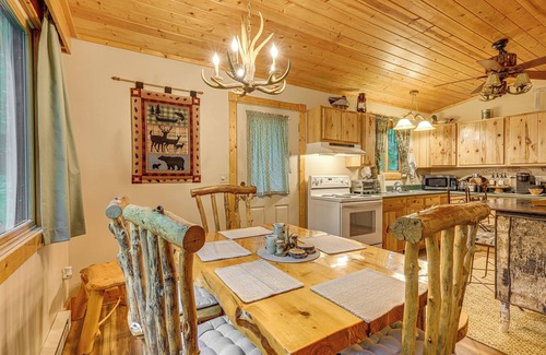 Farwell Cabin | Tranquil Farwell Cabin with Fire Pit & Pool Access