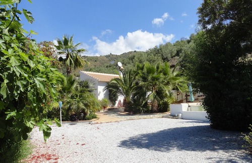 Sayalonga House | Serene Finca with Ocean Views, Pool, and Palm Garden