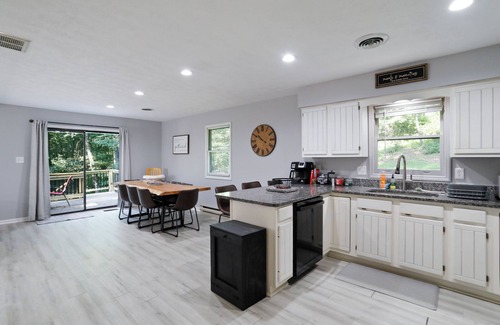 Hedgesville Cabin | Secluded Forest Retreat w/Game Room, Fire Pit & Near Hiking + Spas