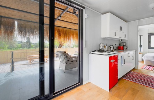 Bodrum House | Serene Retreat with Nature Views, BBQ & Garden Access