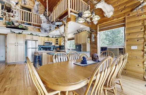 New Meadows House | Secluded Lodge with Unique Collection & Firepit, Pet-Friendly