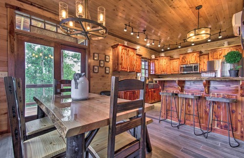 Elizabeth Cabin | Idyllic Log Cabin with Lake Access, Decks & Top Amenities