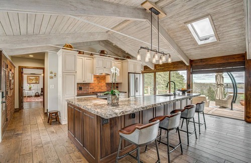 Solon Mills House | Secluded Luxury 15-Acre Paradise: Hot Tub, Game Room, Trails. Sleeps 10-16