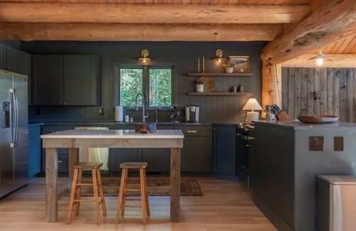 Whitefish Cabin | Exclusive Retreat with Ocean & Lake Views near Whitefish