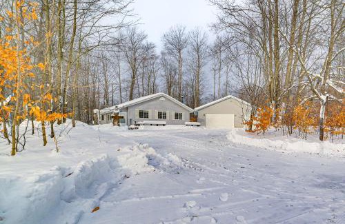 Mancelona House | Cozy Mancelona Retreat with Private Pool and Hot Tub