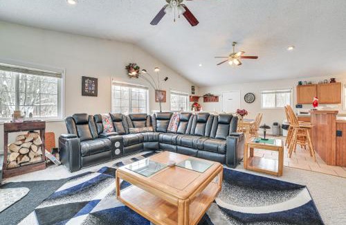 Mancelona House | Cozy Mancelona Retreat with Private Pool and Hot Tub