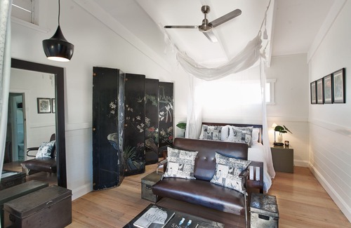 Mullumbimby Cabin | Serene Mullumbimby Garden Studio with Ocean View & Kitchen