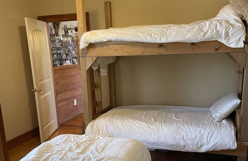 Woodville Cabin | Private Cabin Oasis Over a Stocked Pond with Pet-Friendly Amenities