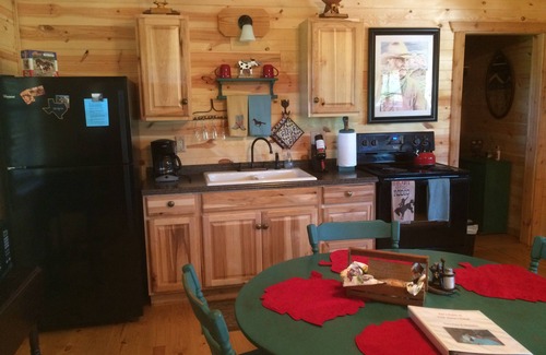 Utopia Cabin | Idyllic Cabin Retreat on 1000 Acre Ranch with Pool & Pets