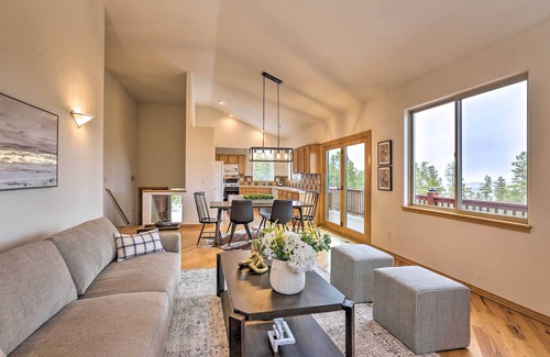 Evergreen House | Getaway to a Private Mountain Retreat with Hot Tub & Fire Pit