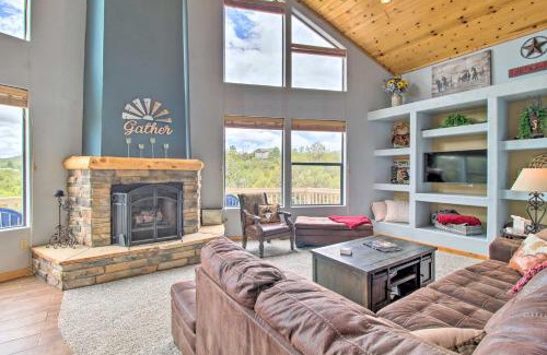 Linden House | Tranquil Show Low Retreat with Spa & Hiking Access
