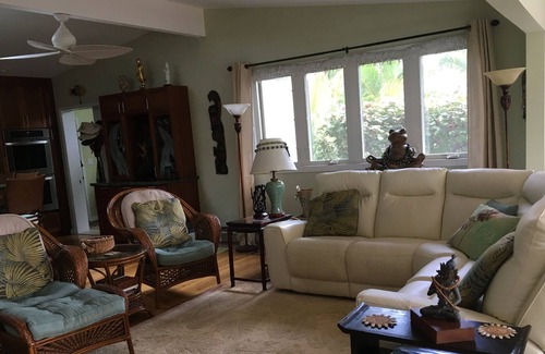 Kailua House | Idyllic Oceanview Retreat with Heated Pool & Hot Tub