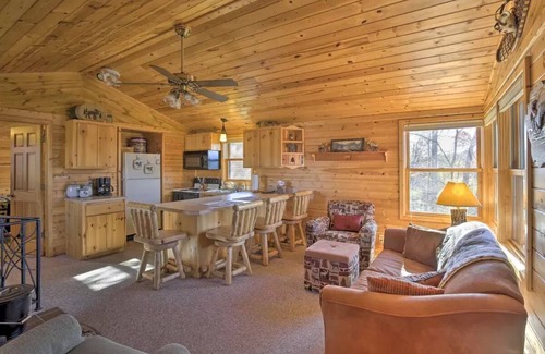 Luck House | Waterfront Cabin Retreat with Scenic Hiking Trails
