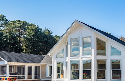 Bozman House | Idyllic Waterfront Retreat with Pool and Private Dock