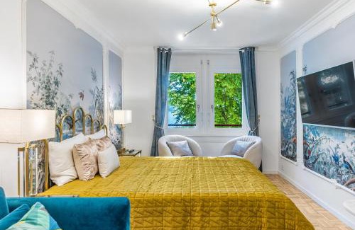 Montreux Apartment | Cozy Secret Garden Studio – Lakefront Retreat for Families