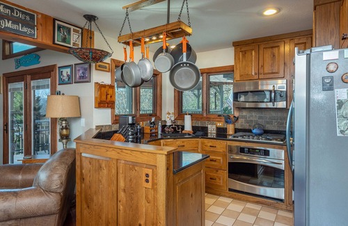 Old Fort House | Experience See Level: Charcoal Grill & Year-Round Mountain Views
