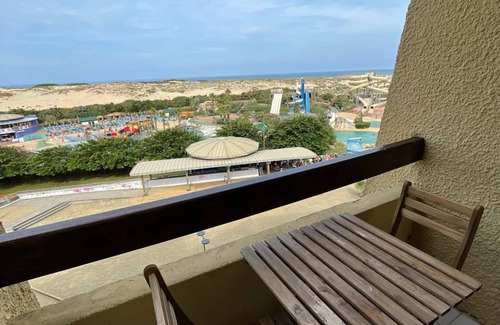 Le Penon Apartment | Seignosse Ocean Apartment with Sea View Near the Beach