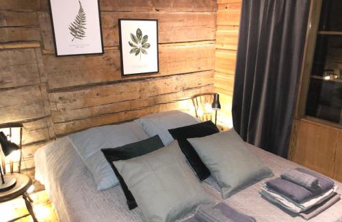 Ikaalinen Cabin | Cozy Seitsemisen Torpat Log Cabin with Ocean View & Hot Tub